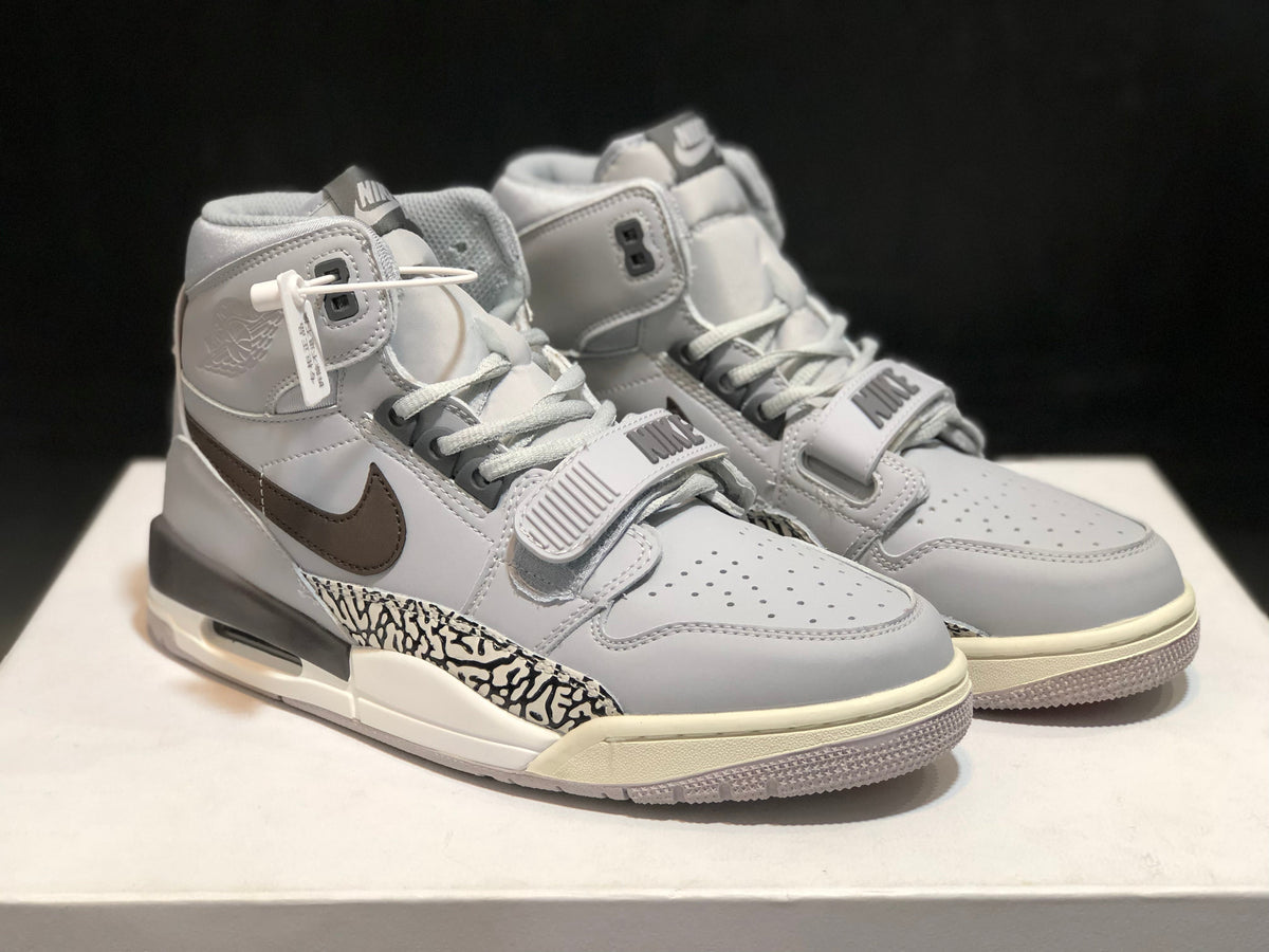 Air Jordan Legacy 312 Grey Cement Men's Basketball Shoes AV3922-002