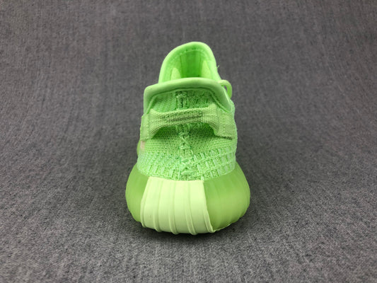 Adidas Yeezy Boost 350 V2 Kids Sneakers in Glow Green