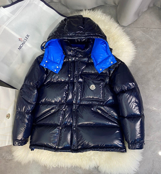 Moncler Glossy Convertible Puffer Coat