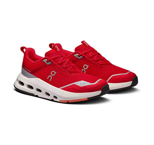 ON Big Kid's Cloudnova Red/Terra