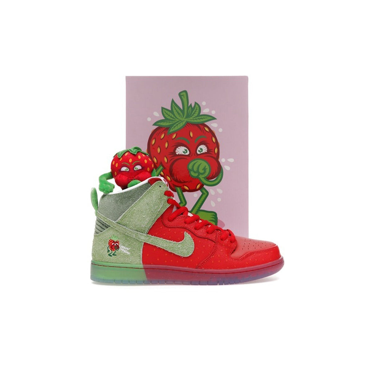Nike SB Dunk High Strawberry Cough (Special Box)