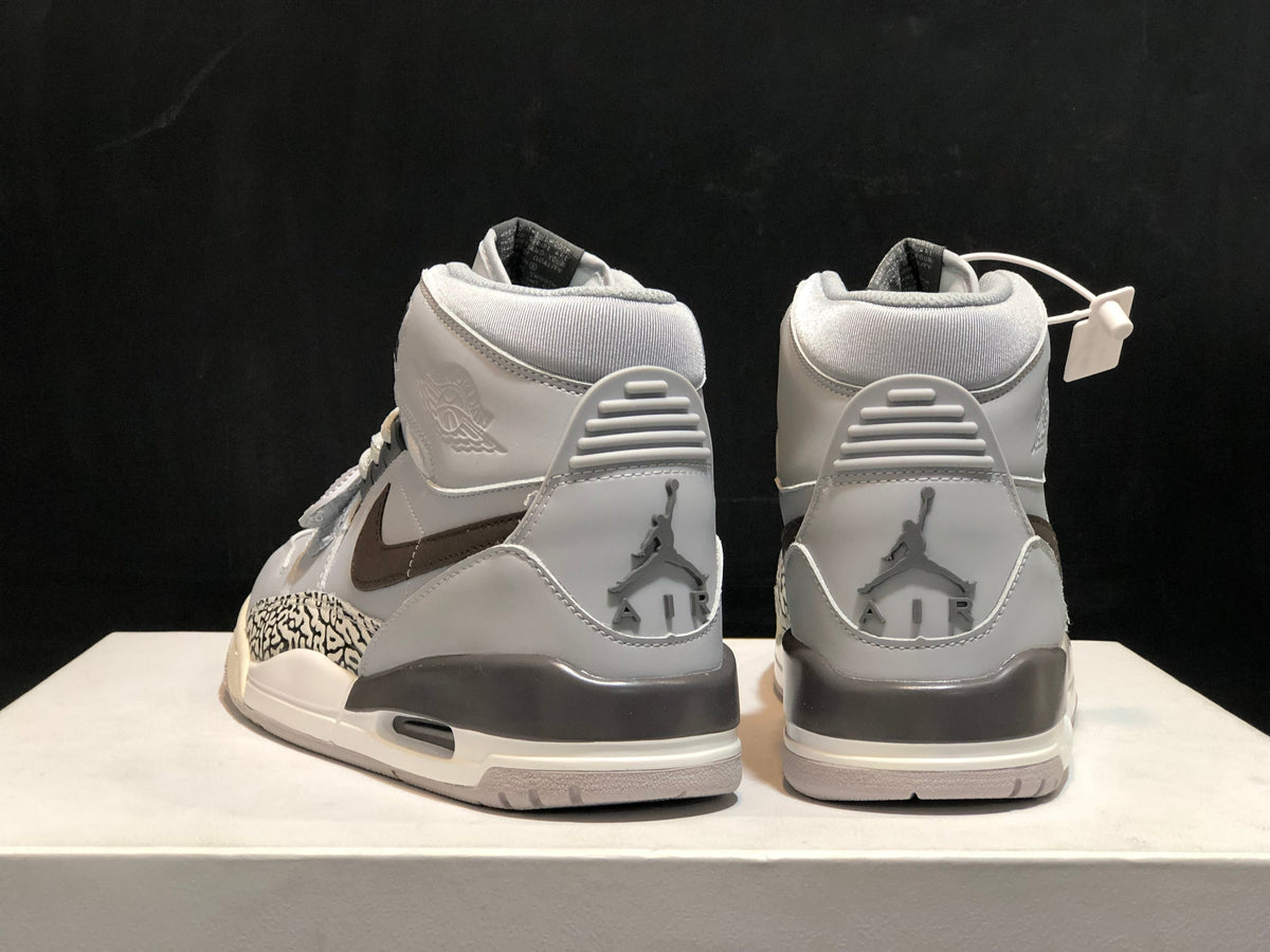 Air Jordan Legacy 312 Grey Cement Men's Basketball Shoes AV3922-002