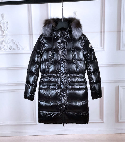 Moncler Hooded Long Puffer Coat