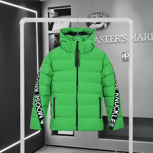 Moose Knuckles Hooded Puffer Jacket