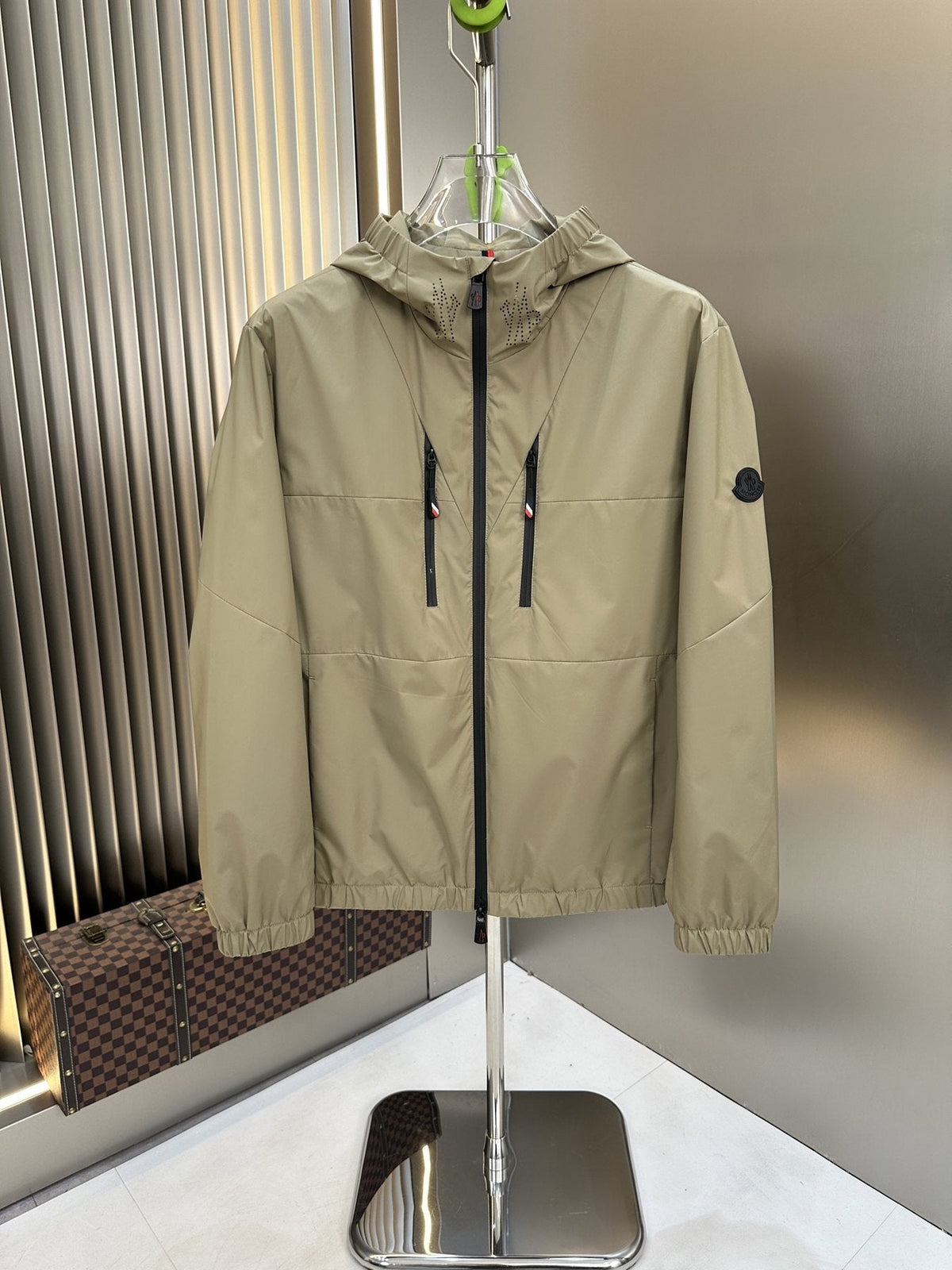 Moncler Hooded Zip Jacket