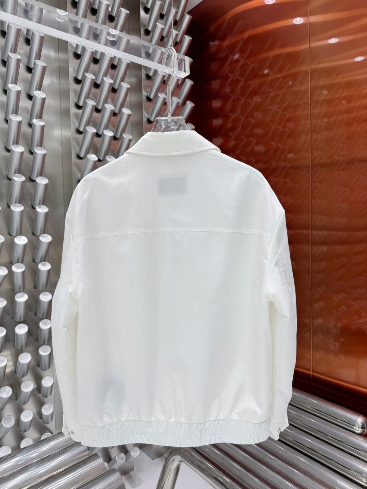Prada Collared Zip-Front Jacket