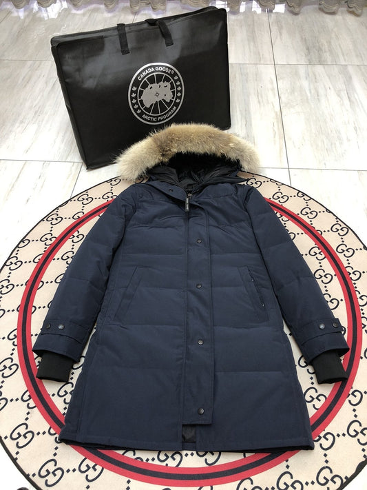 Canada Goose Women's Quilted Long Down Jacket