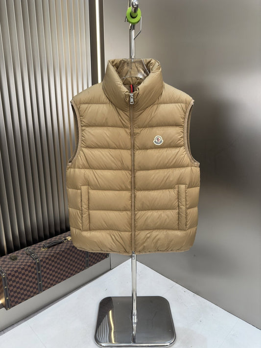Moncler Quilted Stand-Collar Down Vest